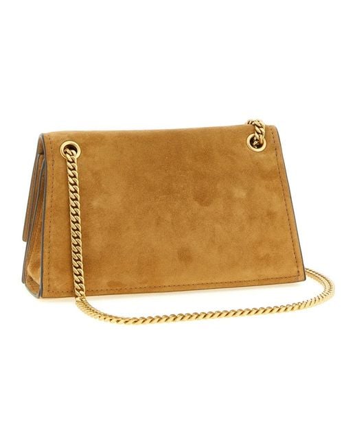 Tory Burch Natural Shoulder Bags