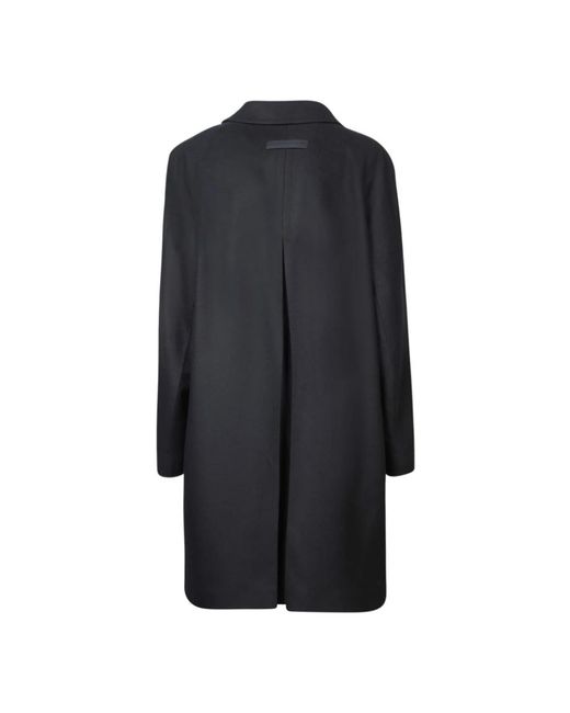 Zegna Blue Single-Breasted Coats for men