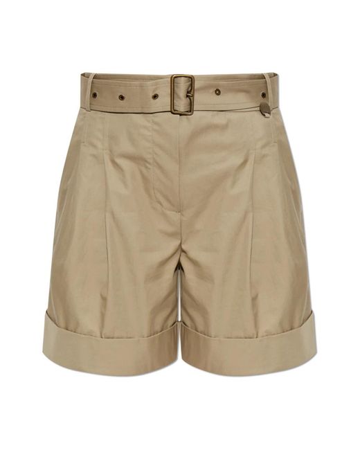 Burberry Natural Casual Shorts
