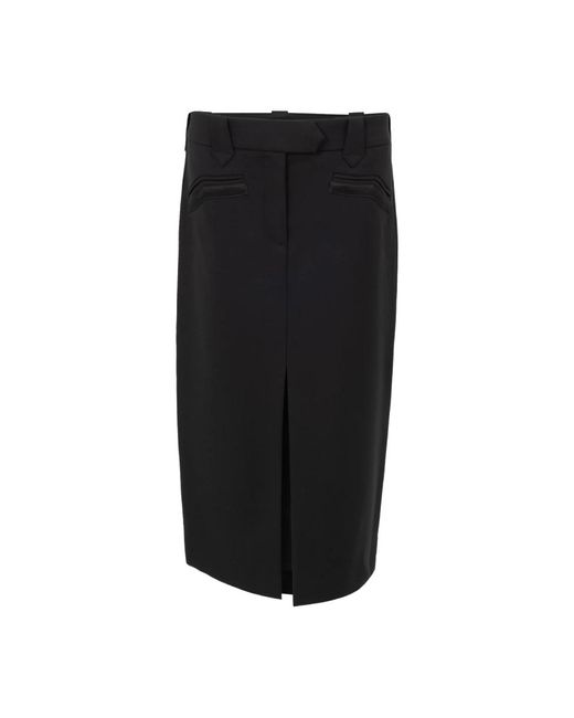 Midi Skirts Tom Ford de color Black