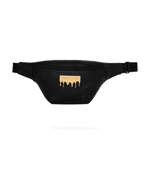 Sprayground Black Belt Bags