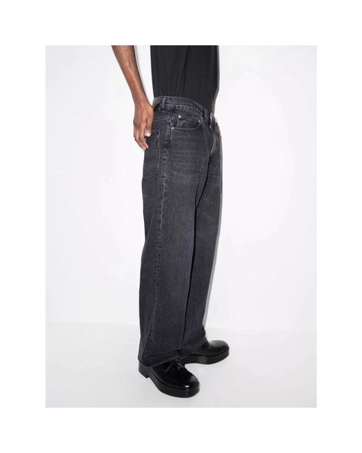 Our Legacy Blue Wide Jeans for men