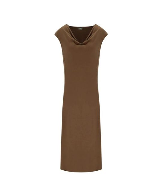 Max Mara Brown Midi Dresses