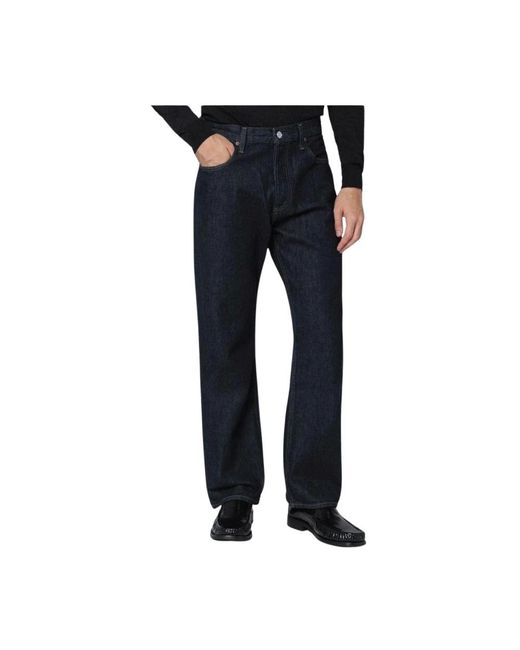 Agolde Blue Straight Fit Jeans for men