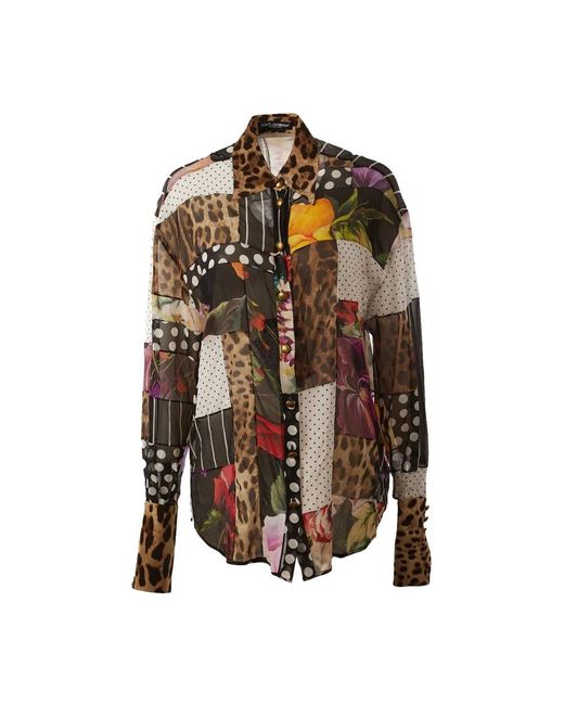 Dolce & Gabbana Brown Shirts