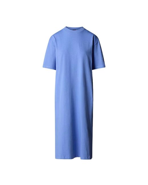 The North Face Midi Dresses in het Blue