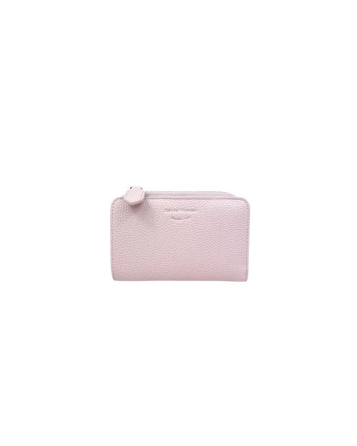 Emporio Armani Pink Klassische brieftasche