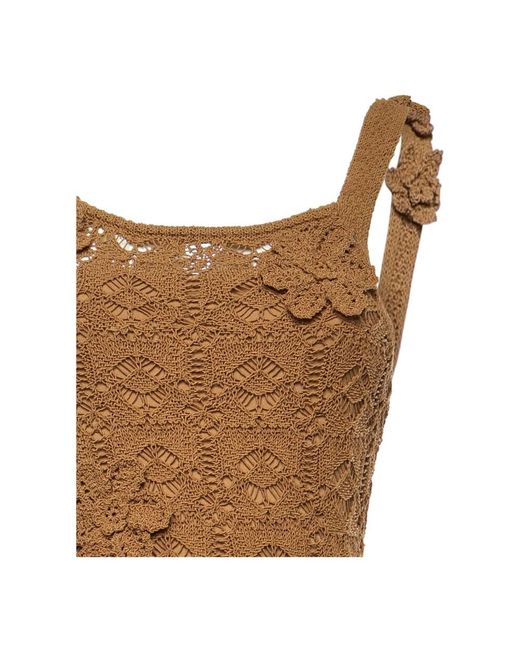 Pinko Brown Midi Dresses
