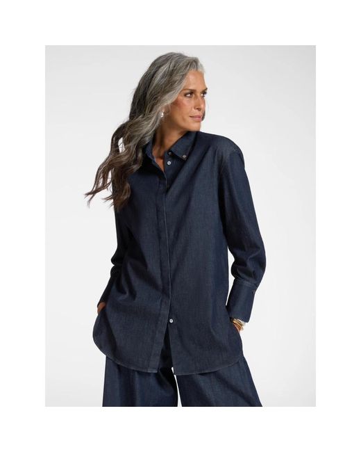 Elena Miro Blue Shirts