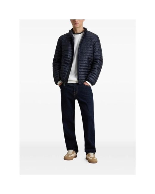 Woolrich Blue Winter Jackets for men