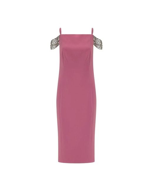 Pinko Purple Midi Dresses
