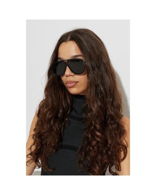 McQueen Gray Pilotenbrille