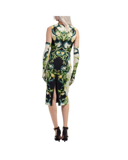 Roberto Cavalli Green Midi Dresses