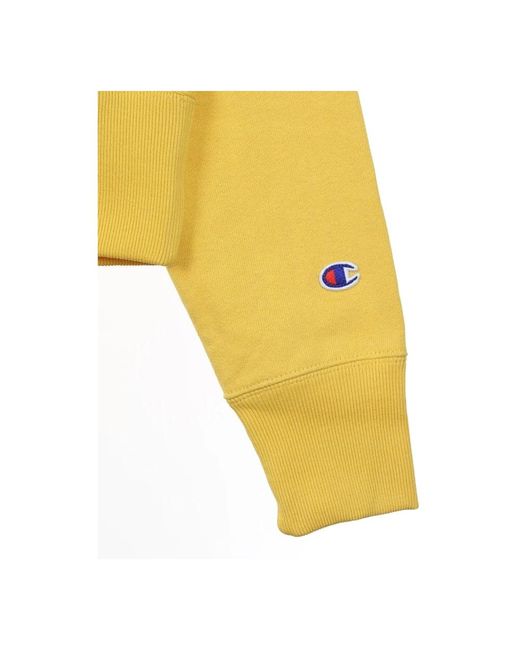 Champion Yellow Sweatshirts