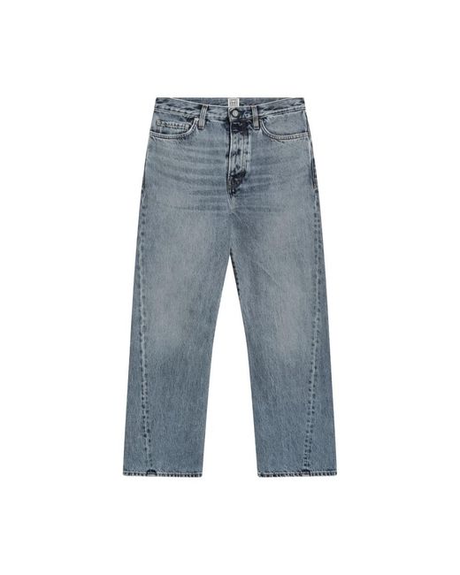 Totême Blue Straight Fit Jeans