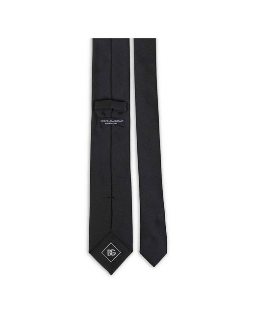 Dolce & Gabbana Black Ties for men