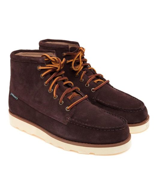 Sebago Schnürstiefel in Brown für Herren