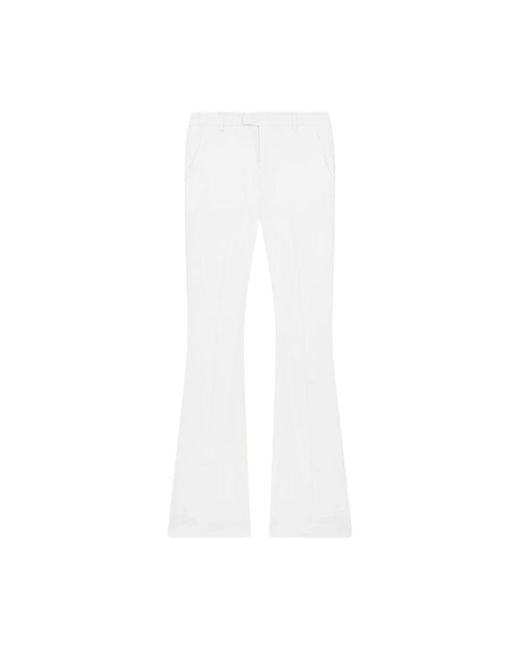 Dondup White Wide Trousers
