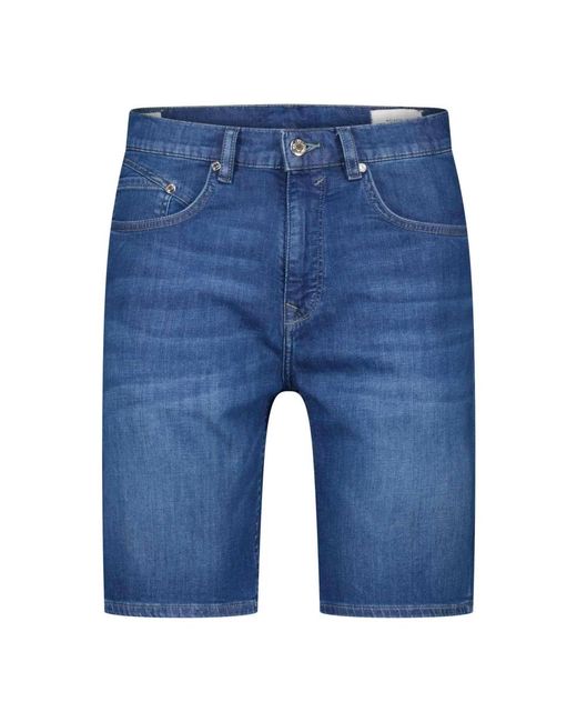 Baldessarini Blue Denim Shorts for men