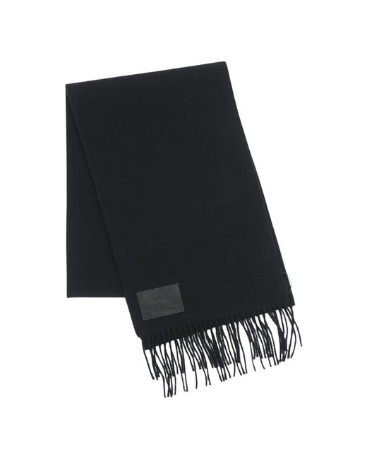 Hogan Black Winter Scarves
