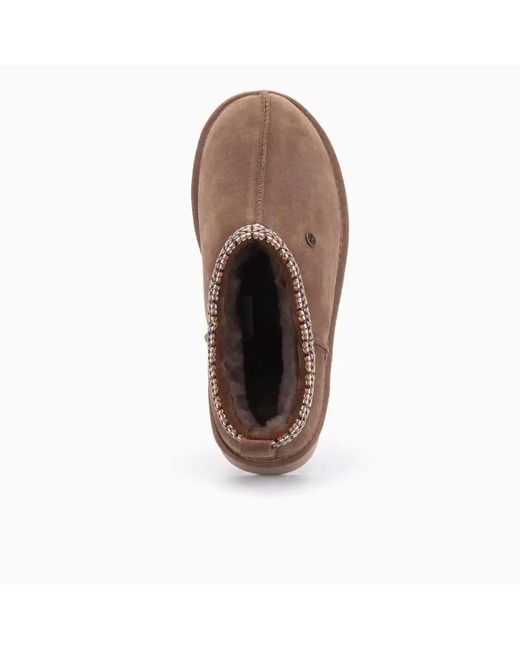 Warmbat Brown Kynuna Slipper