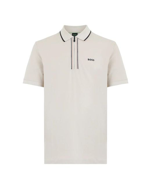 Boss White Polo Shirts for men
