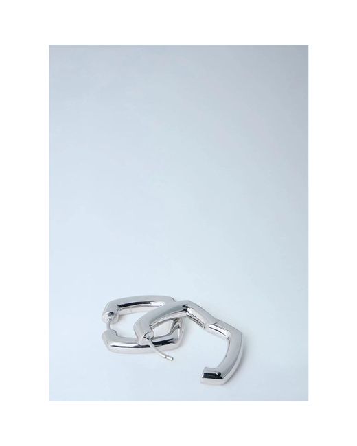 Tom Wood White Earrings