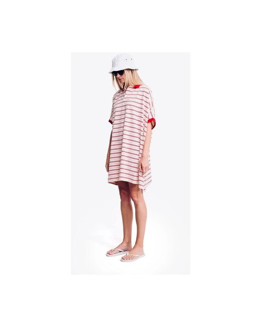 Denimist Pink Short Dresses