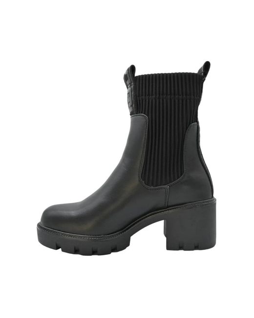 Replay Black Heeled Boots for men