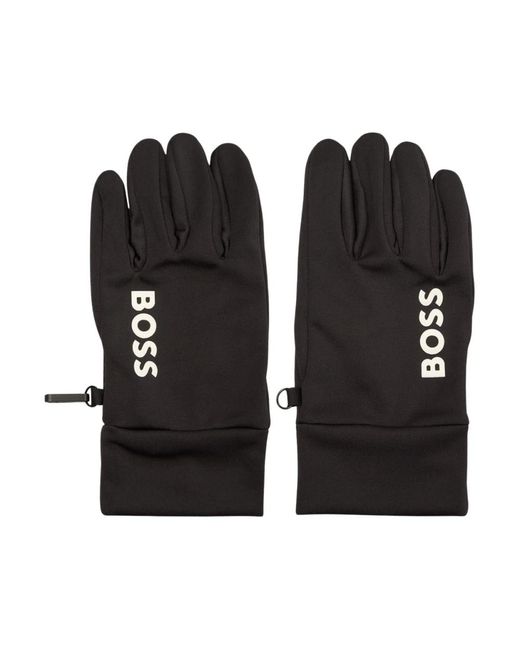 Boss Laufhandschuhe in Black für Herren