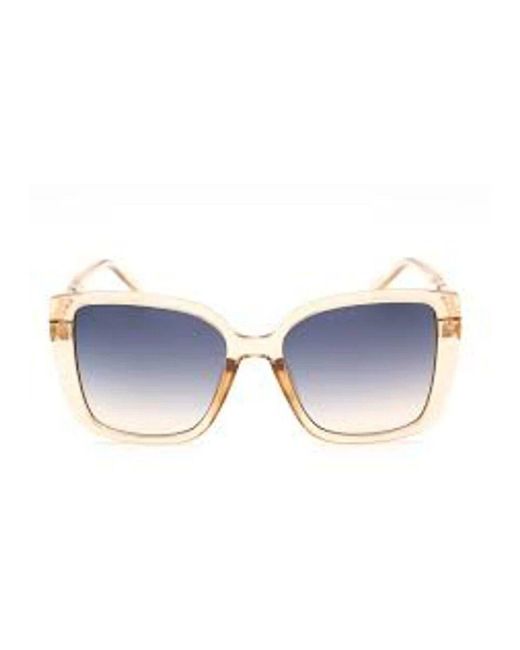 Vetro blu occhiali da sole in resina donne degraded di Guess in Blue