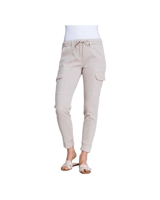 Cord-cargo trousers daisey Zhrill de color Gray