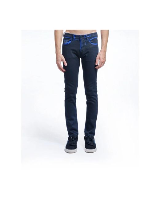 Versace Jeans Couture Blue Slim-Fit Jeans for men