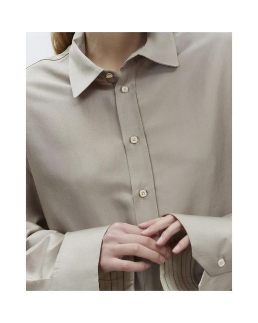 Shirts Alysi de color Gray
