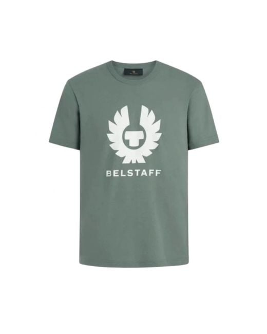 Belstaff T-Shirts in Green for Men | Lyst
