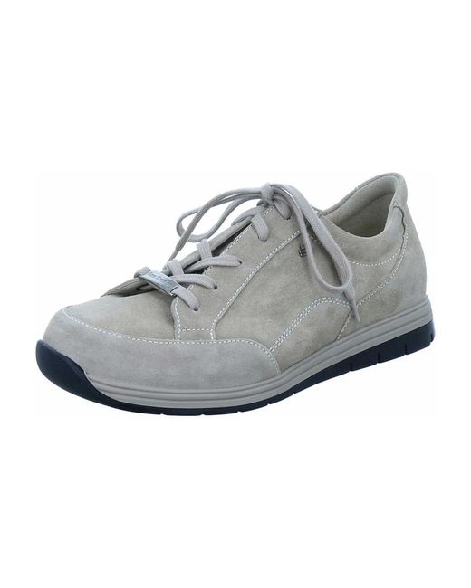 Finn Comfort Comfortabele Veterschoenen Voor in het Gray voor heren