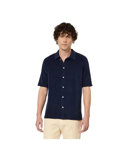 Shirts > short sleeve shirts Massimo Alba pour homme en coloris Blue