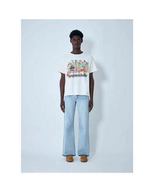 GALLERY DEPT. Blue Flared Jeans for men