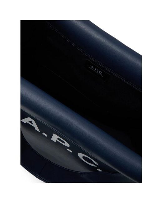 A.P.C. Blue Shopping Bags