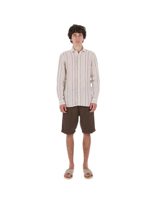 Barba Napoli Multicolor Casual Shirts for men