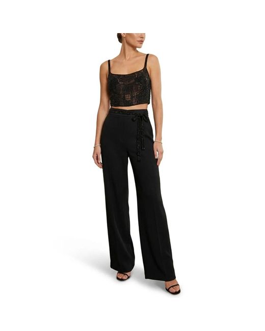 Ermanno Scervino Black Sleeveless Tops