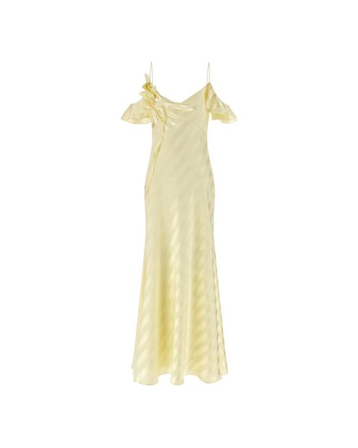 Self-Portrait Yellow Maxi Dresses