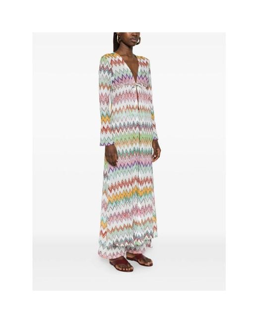 Missoni White Maxi Dresses