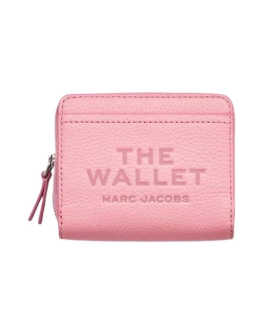 Marc Jacobs Pink Die Leder Mini Kompakt Geldbörse