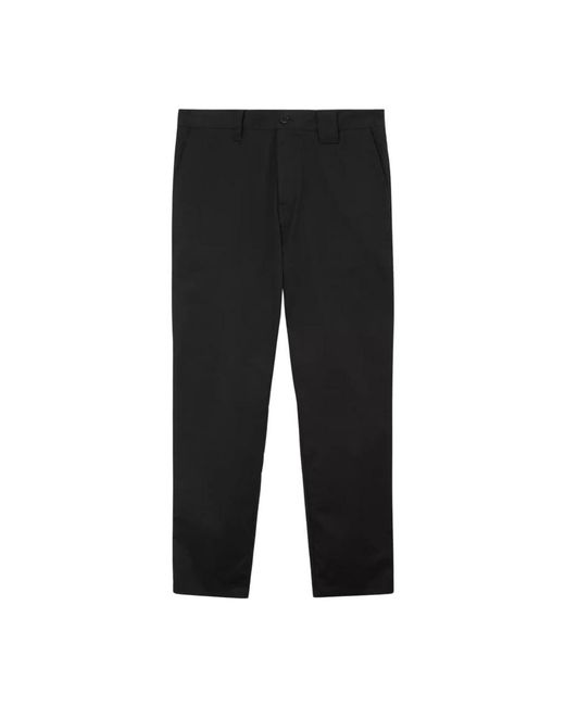 Burberry Black Straight Trousers for men