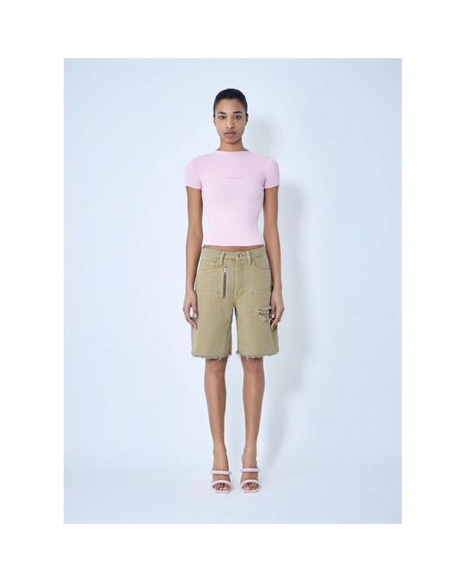 Alexander Wang Natural Casual Shorts