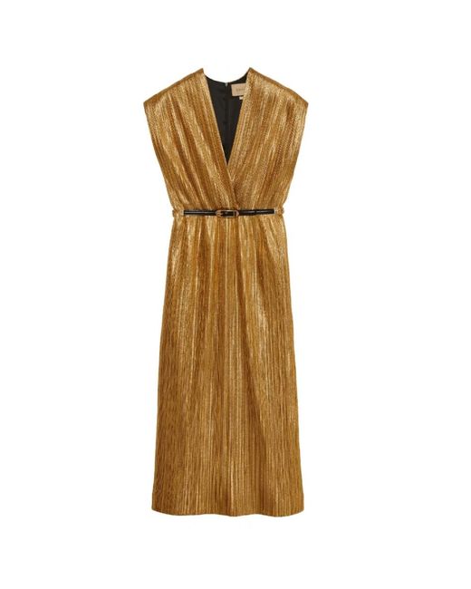 Gucci Metallic Maxi Dresses