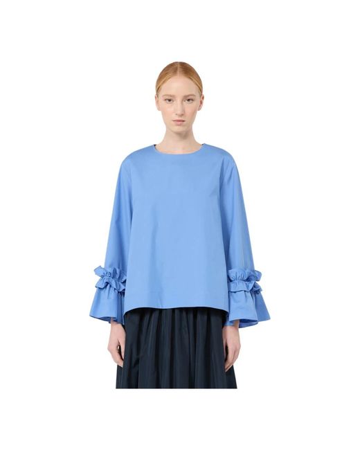 Blouses Max Mara de color Blue