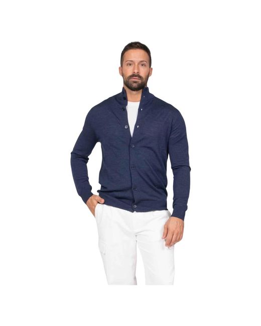 Ballantyne Cardigans in het Blue voor heren