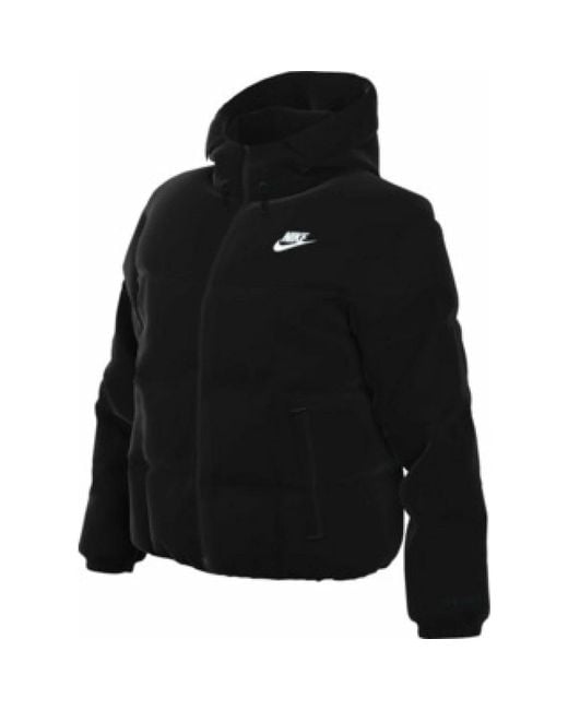 Nike Outdoorjas, Functioneel Ontwerp in het Black
